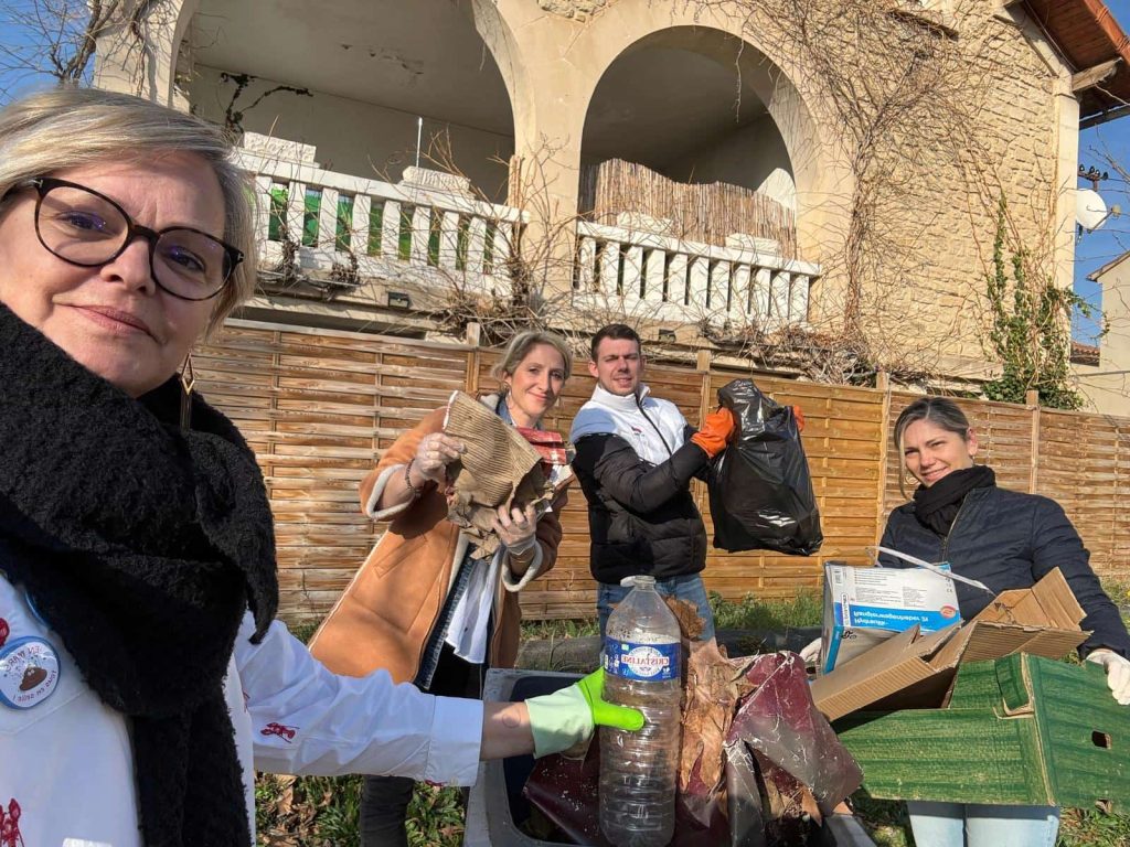 Nettoyage écologique du parking de la CPTS