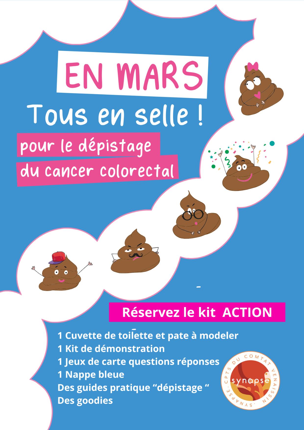 Kit action Mars Bleu
