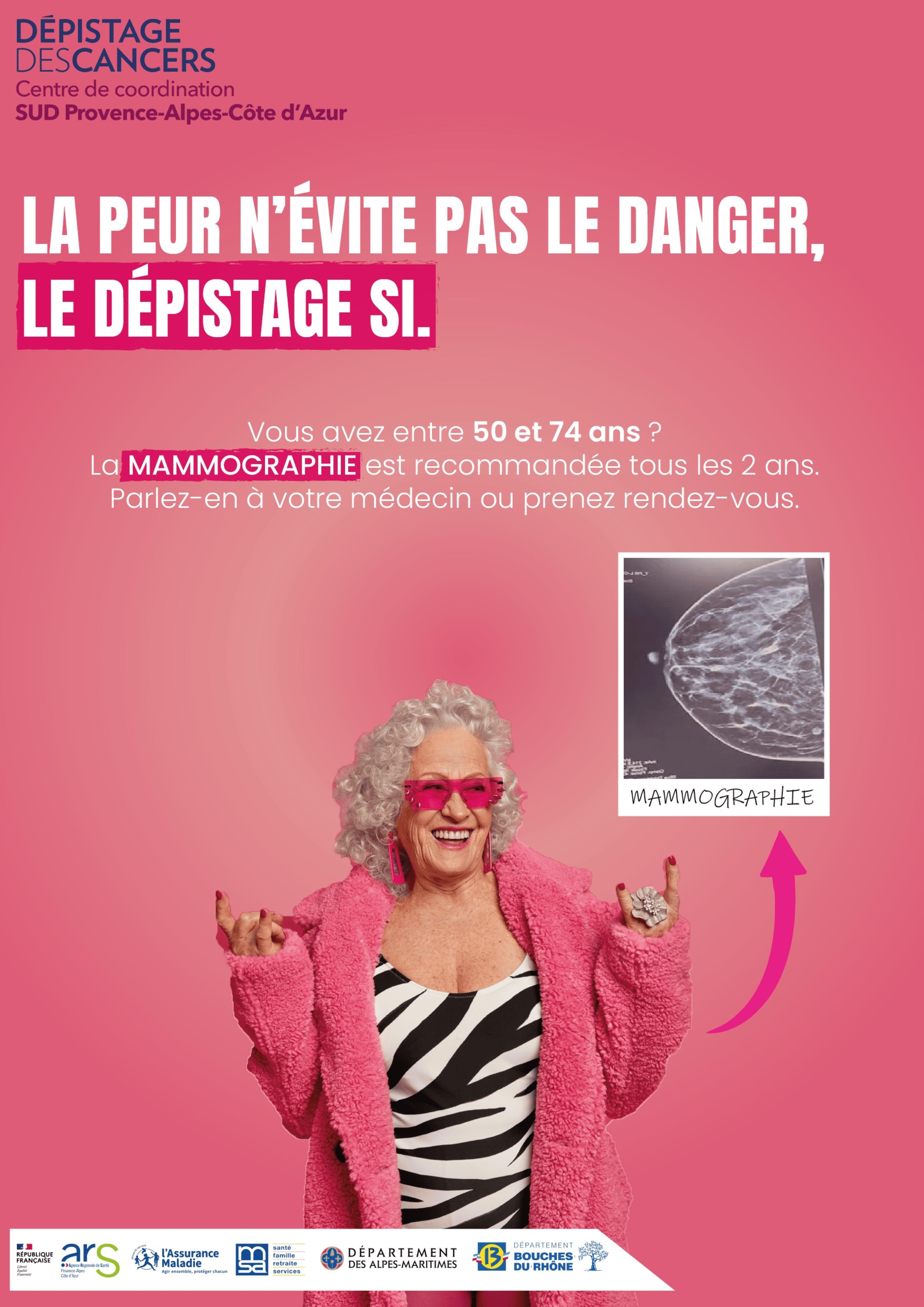 Octobre rose 2026-la peur n'évite pas le danger 1